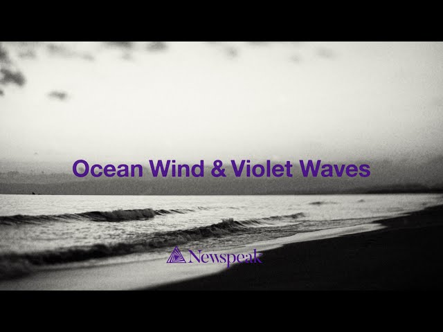 Newspeak - Ocean Wind & Violet Waves (Official Lyric Video)