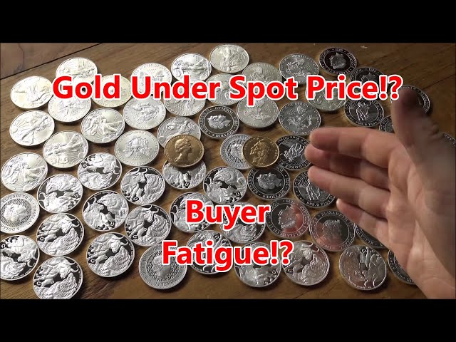 Gold Selling UNDER Spot Price at Public Auction - Silver & Gold Buying Fatigue hitting hard?
