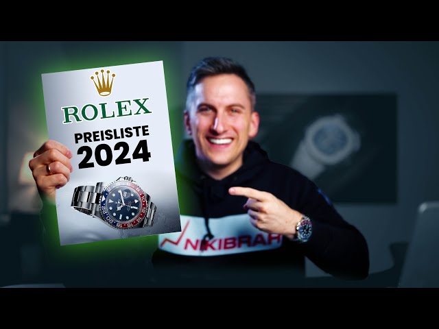 HIER ist die neue Rolex-Preisliste! (Rolex Preiserhöhung 2024)