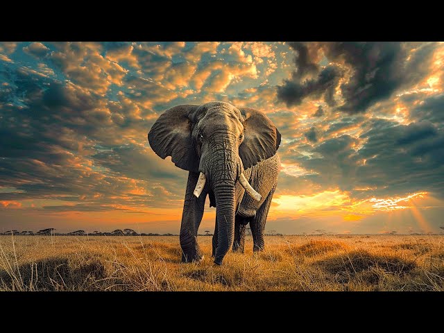 Animals That Survive in Harsh Nature 🐾🎶 4K Wild Creatures Documentary with Calming Piano Music