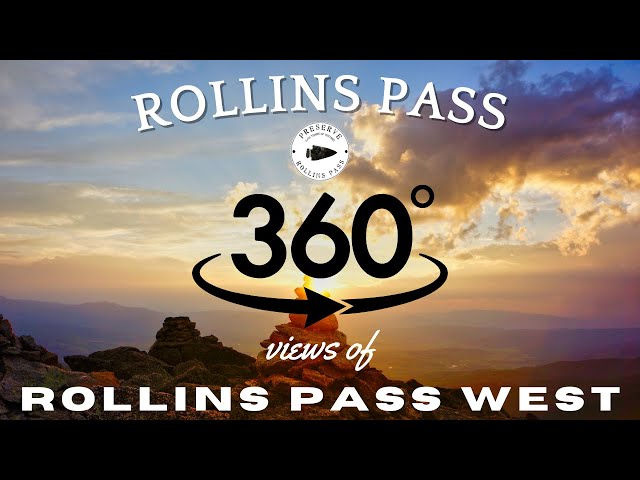 Rollins Pass West (uphill)—360° immersive footage