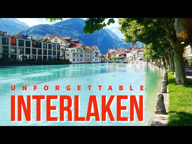 INTERLAKEN SWITZERLAND: A beautiful Swiss town YOU MUST SEE! | Things to Do | Travel Guide