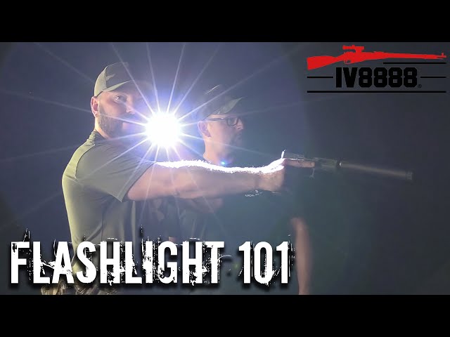 NIGHT TIME Handgun & Flashlight Tactics!