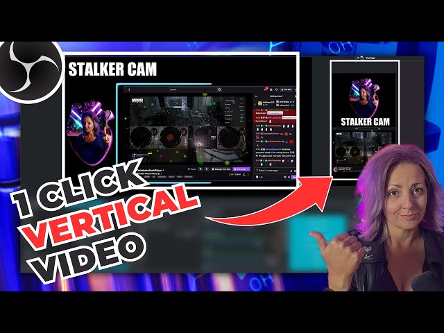 How to install the Vertical plugin for OBS (EASYTikToks, Shorts and Reels)