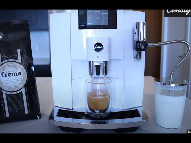 Making all 17 Beverages on the New Jura E8 Super Automatic Espresso