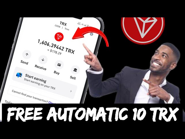 New Free TRX Mining Site (No investment) Automatic 10 TRX On Trust Wallet