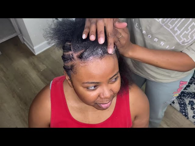 SUPER THICK HAIR | Are Stitch Braids Even Possible??