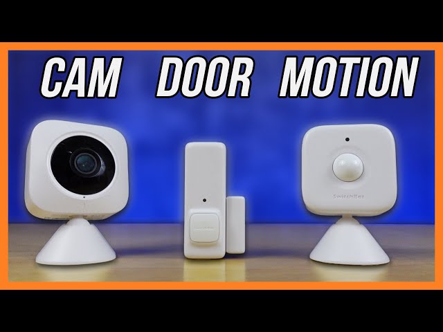 Everything You Need With SwitchBot's Security Products (Contact/Motion Sensor and Camera)