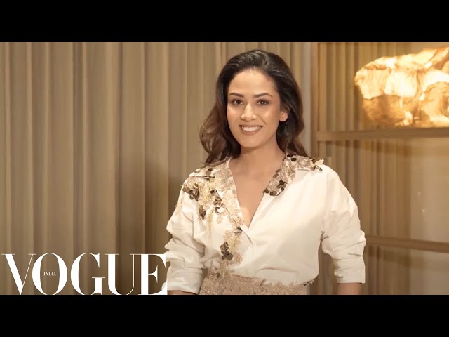 Mira Kapoor at Lakme Fashion Week | Vogue Front Row