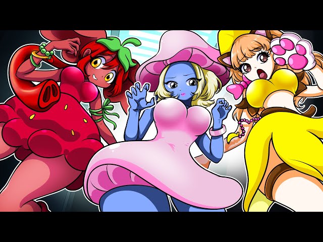 Smurf Cat, Banana Cat, Strawberry Elephant, But SEXY GIRLS?!  | Smurf Cat Animation COMPILATION!