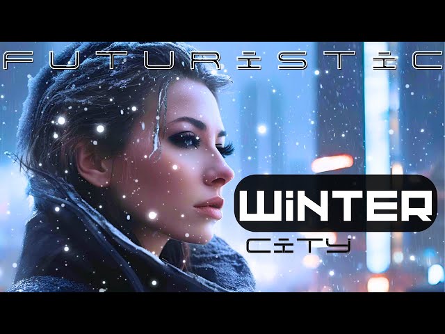 Futuristic Winter City-Beautiful Futuristic Ambient Song