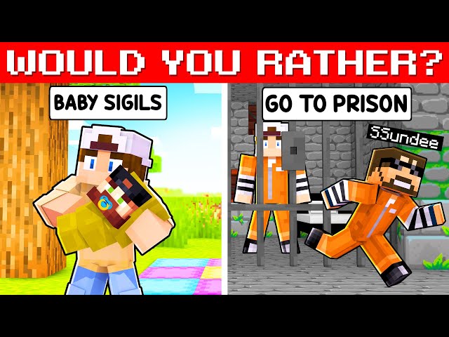 TOXIC Would You Rather Race in Minecraft...