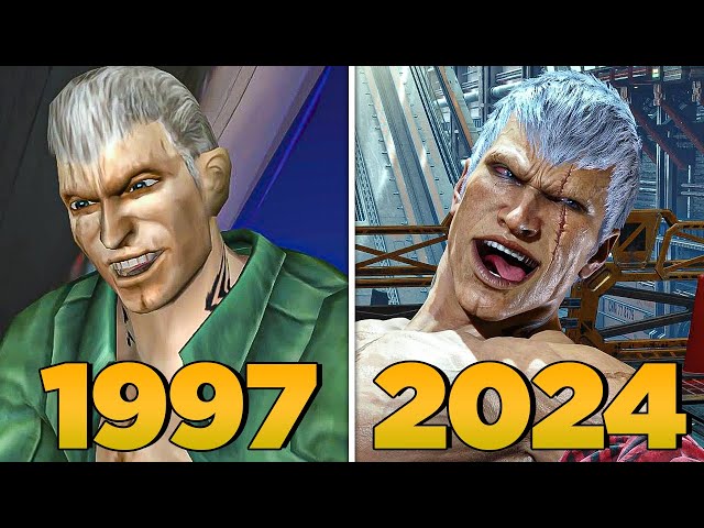 Evolution of Bryan Fury in Tekken Games (1997 - 2024 | PS1 - PS5)