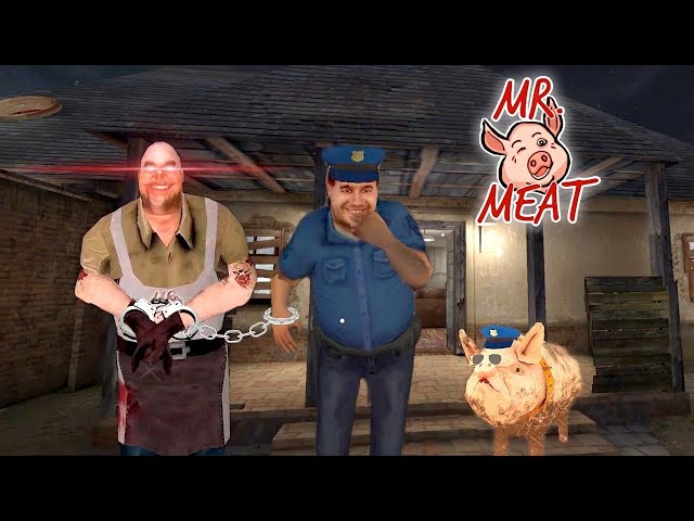 Escaping From Mr Meat Horror House | Full Gameplay |