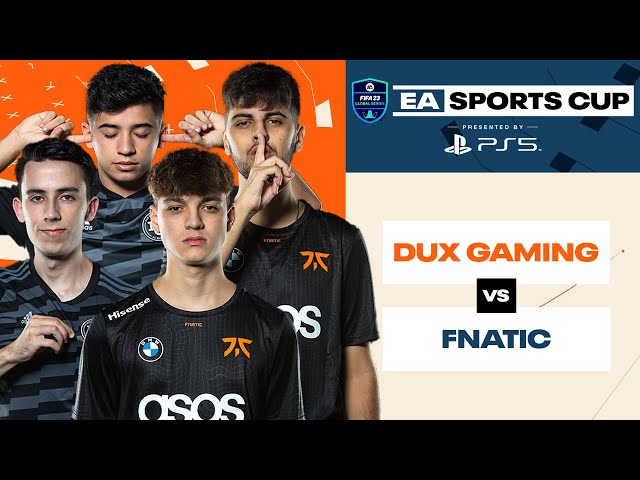 FIFA 23 | FNATIC (Tekkz) vs DUX GAMING (Neat) - EA SPORTS Cup Day 1 - Group C