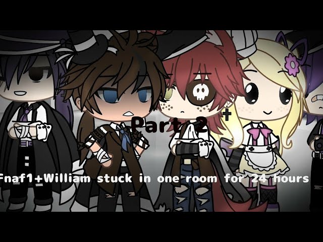 || 5 Videos || William afton stuck in a room for 24 hours with fnaf 1 || Part 2 ||