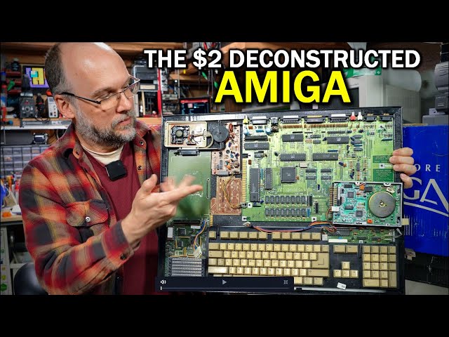 Testing and repairing a mysterious Amiga "art project"