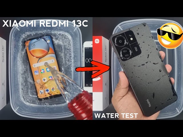 Xiaomi Redmi 13C Water Test 💦💧| Redmi 13C Water & Durability Test