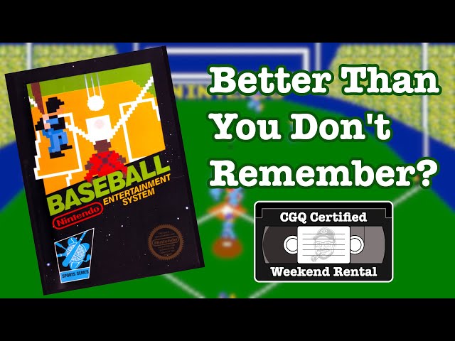 Weekend Rental Ep. 6 - Nintendo Baseball | CGQ+