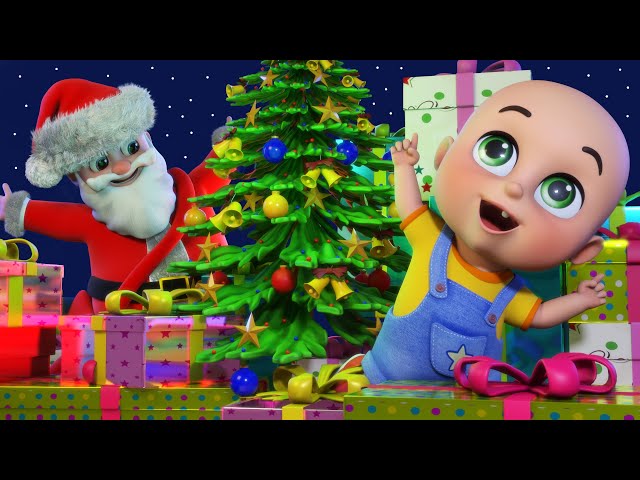 Santa is coming | Santa's workshop | Deck the Halls | Jugnu Kids Nursery Rhymes & Kids Songs