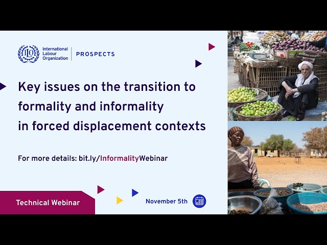PROSPECTS technical webinar: Addressing transition from informality to formality