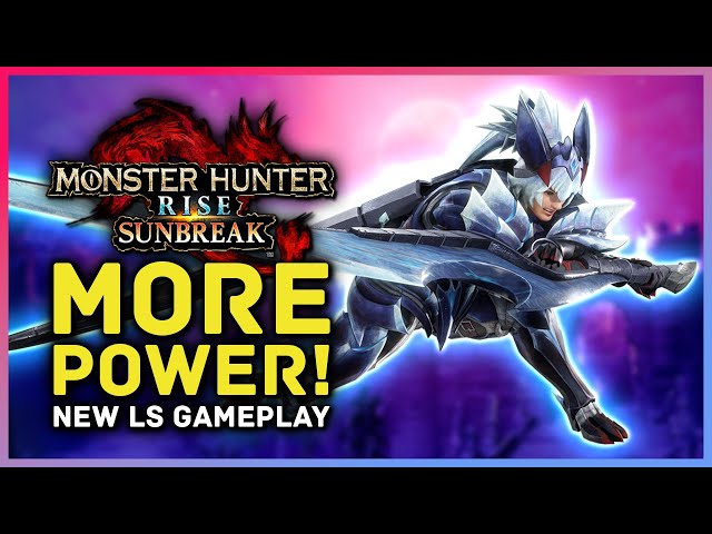 Monster Hunter Rise Sunbreak - EVEN MORE POWERFUL! New Long Sword Silkbind, Switch Skills & Gameplay