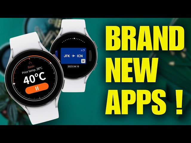 Samsung Galaxy Watch 6 Classic, Watch 6, Watch 5 series & watch 4 getting 3 New Applications !