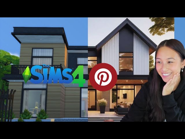 building a pinterest home in the sims! | Newcrest Save
