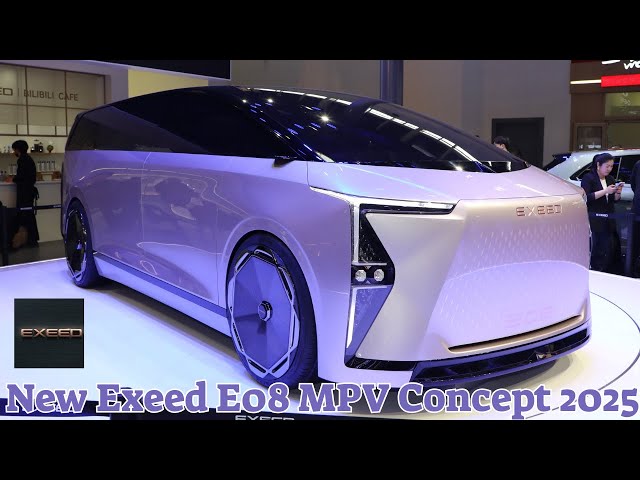 A comfortable Flagship MPV | At the 2024 Beijing Auto Show | New Exeed E08 MPV Concept 2025