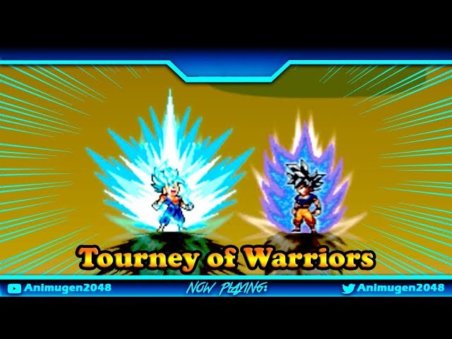 Tourney of Warriors P2 - Vegitto SSJ Blue vs GOKU Ultra Instinct