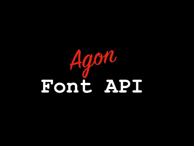 24 Using the Font API