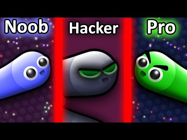 NOOB vs PRO vs HACKER in Slither.io 2