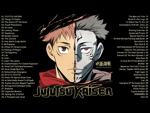 Jujutsu Kaisen Original Soundtrack Full - Jujutsu Kaisen OST Full【呪術廻戦BGM】