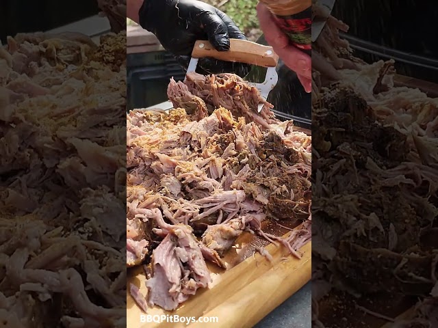 BBQ Pulled Pork is easy to do! #pitbosssmoker #pitbossgrills