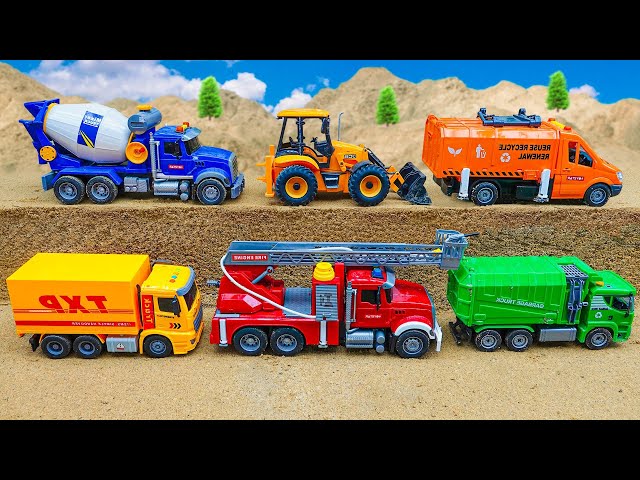 Diy tractor mini Bulldozer to making concrete road | Construction Vehicles, Road Roller #18