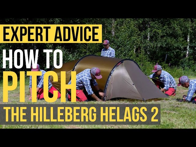 How to Pitch the Hilleberg Helags 2 | Tutorial for the Helags series