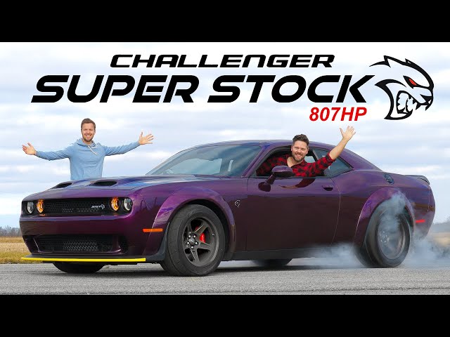 2020 Dodge Challenger SRT Super Stock Review // Meet The New Demon