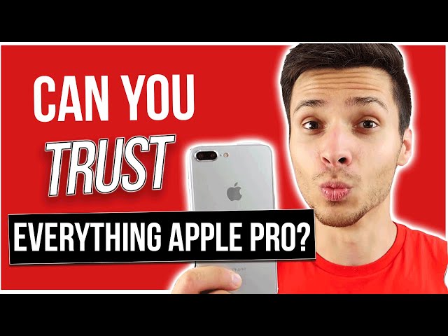 Can You Trust Everything Apple Pro | Painfully Honest Tech