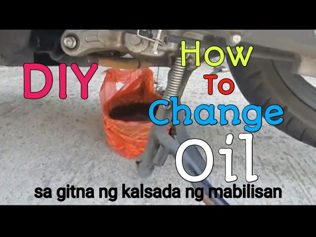 Honda Airblade How to Change Engine Oil and Gear Oil | paano mag Change oil sa motor
