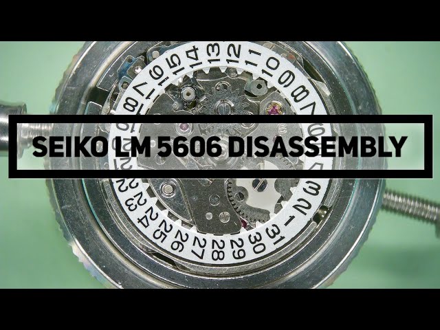 Seiko Lordmatic LM 5606 Disassembly #watchrepair