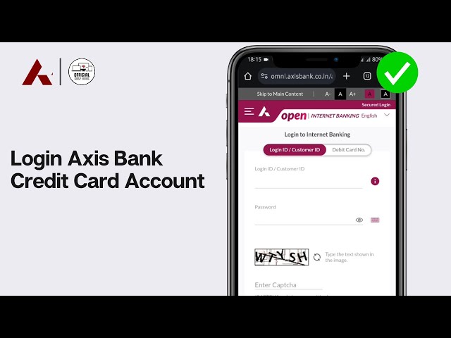 How To Login Axis Bank Credit Card Account 2024 (FULL GUIDE)
