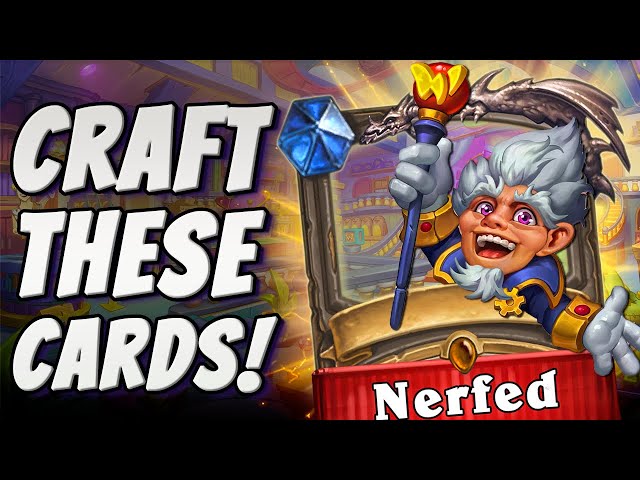 Hearthstone CRAFTING TIPS: Which Legendary Card Should I Craft? Whizbang's Workshop
