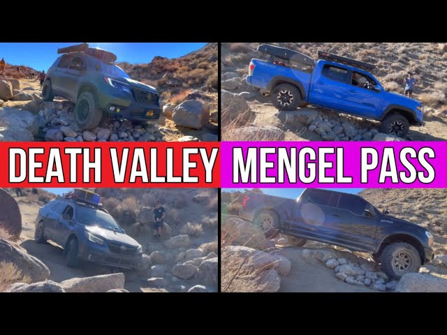 Death Valley/Mengel Pass [complete guide]:  Honda, Subaru, Toyota, Ford, Ram, Lexus, Jeep, LandRover