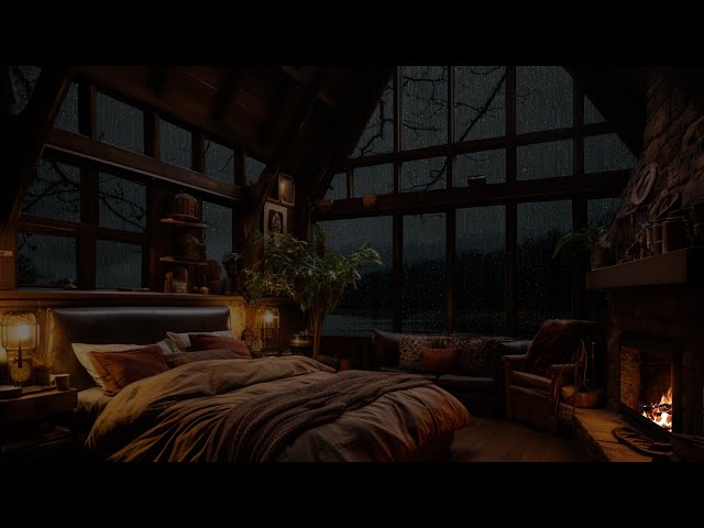 Peaceful Rain Ambiance for Sleeping - Natural Rain Sounds to Help You Fall Asleep Fast - Beat Stress