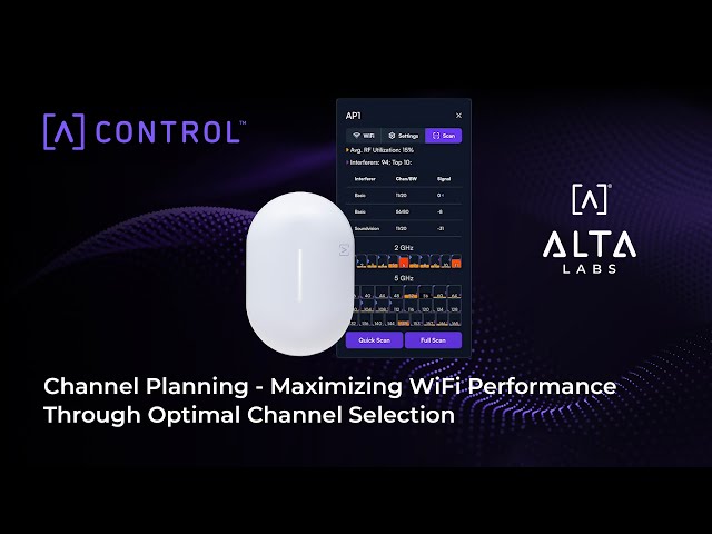 Channel Planning - Maximizing WiFi Performance Through Optimal Channel Selection | Alta Labs