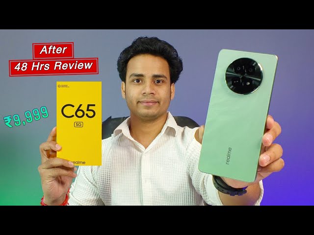 Realme C65 5G Review After 48hrs | Under 10k Best 5g Phone | IP54, DM6300 realme c65 5g