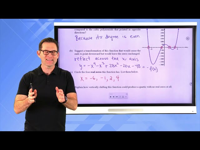 N-Gen Math Algebra II.Unit 10.Lesson 4.Graphs of Polynomial Functions