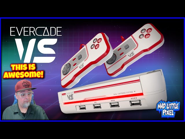 The Evercade VS Has Been REVEALED! All The Details HERE! NEW Retro Console In 2021!