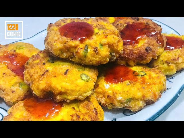 Do you have chicken & tofu try this tasty & delicious patty fritters