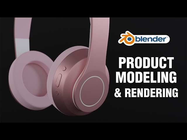 3D Product Modeling & Rendering | Blender | Headphones